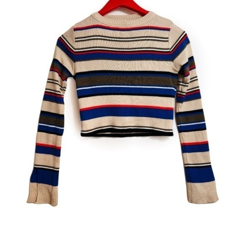 FARM Rio Multicolor Striped Sweater
